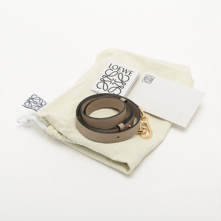 Loewe Sand Grained Leather Small Puzzle Bag