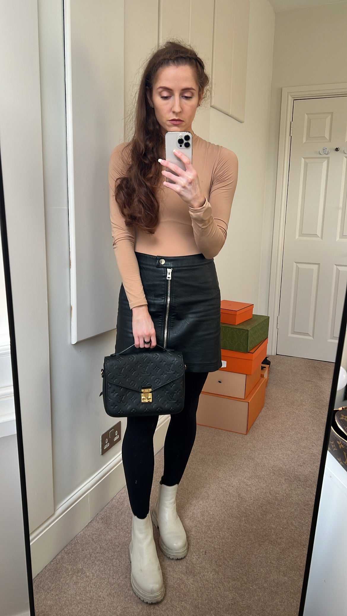 Louis Vuitton Pochette Metis Black Empreinte (RRP £2,110)