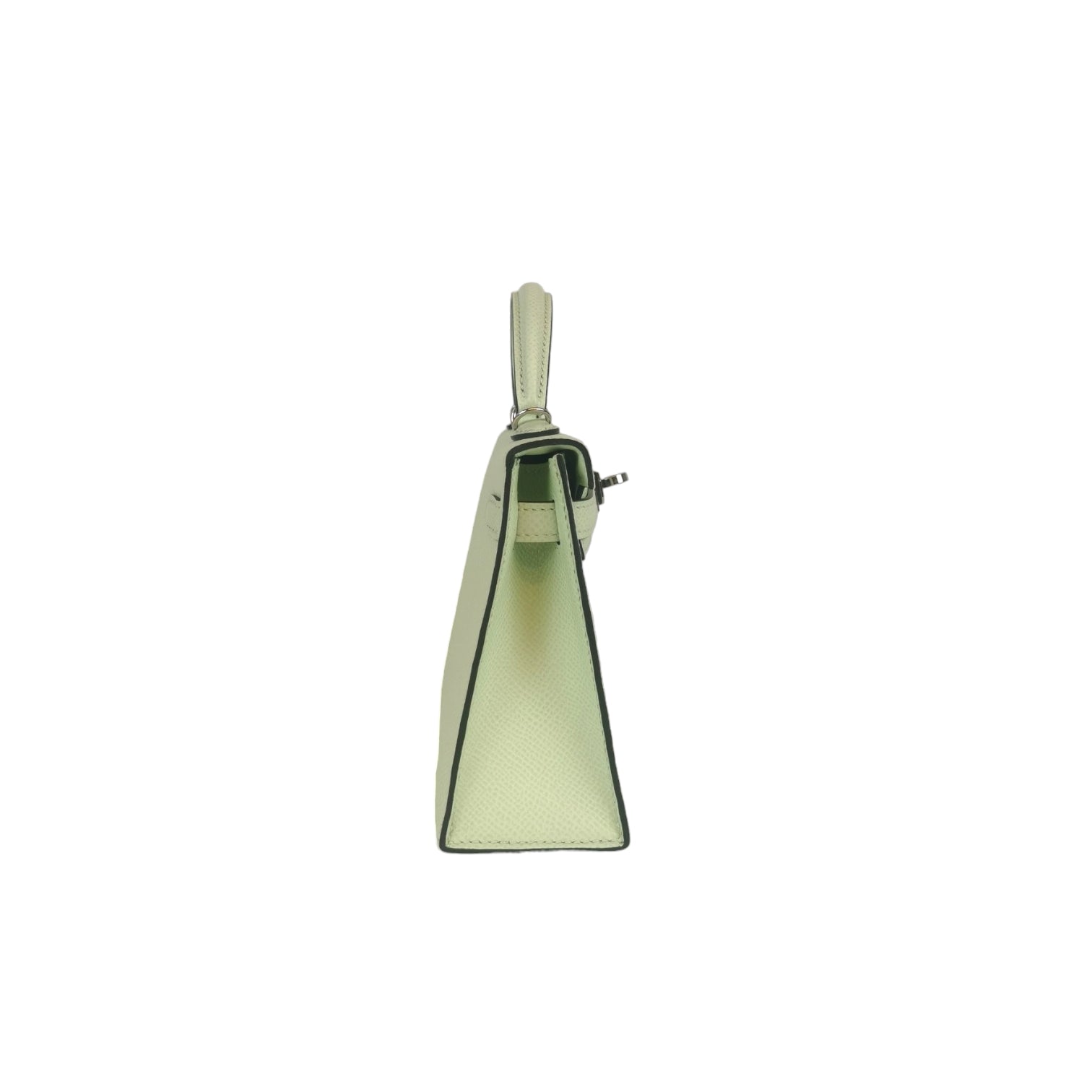 HermÃƒÆ’Ã‚Â¨s Mini Kelly Vert Fizz Epsom Palladium