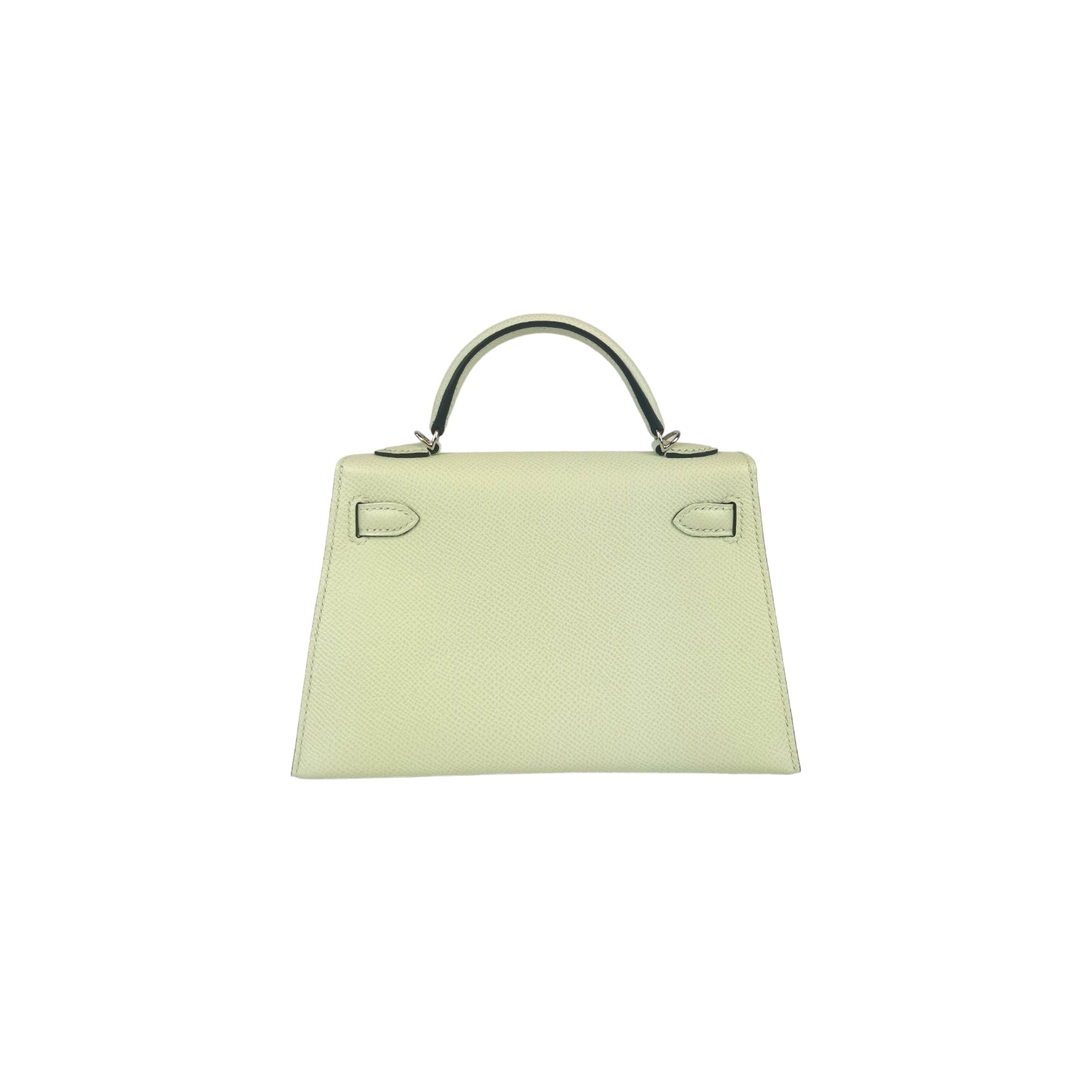 HermÃƒÆ’Ã‚Â¨s Mini Kelly Vert Fizz Epsom Palladium