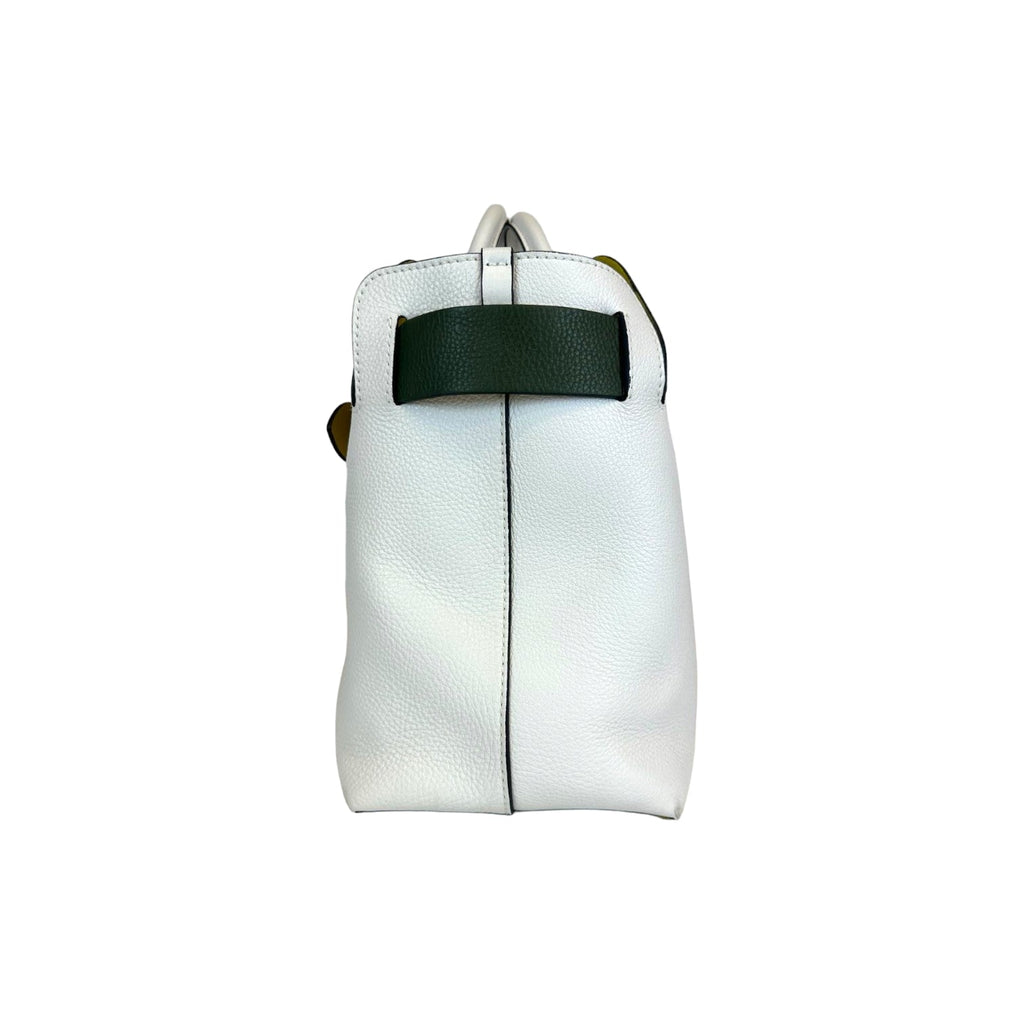 Burberry White Belt Bag Large