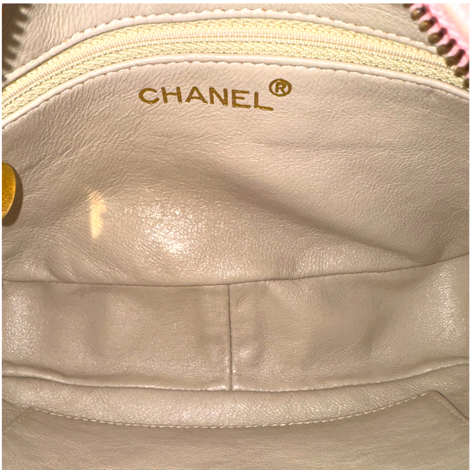Chanel Camera Bag Small Pink Lambskin Gold