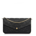 Louis Vuitton fÃƒÆ’Ã‚Â©licie pochette Black