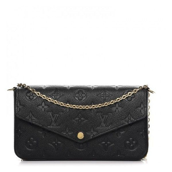 Louis Vuitton fÃƒÆ’Ã‚Â©licie pochette Black