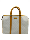 Gucci Ivory Monogram GG Joy Boston Bag Supreme - '00s