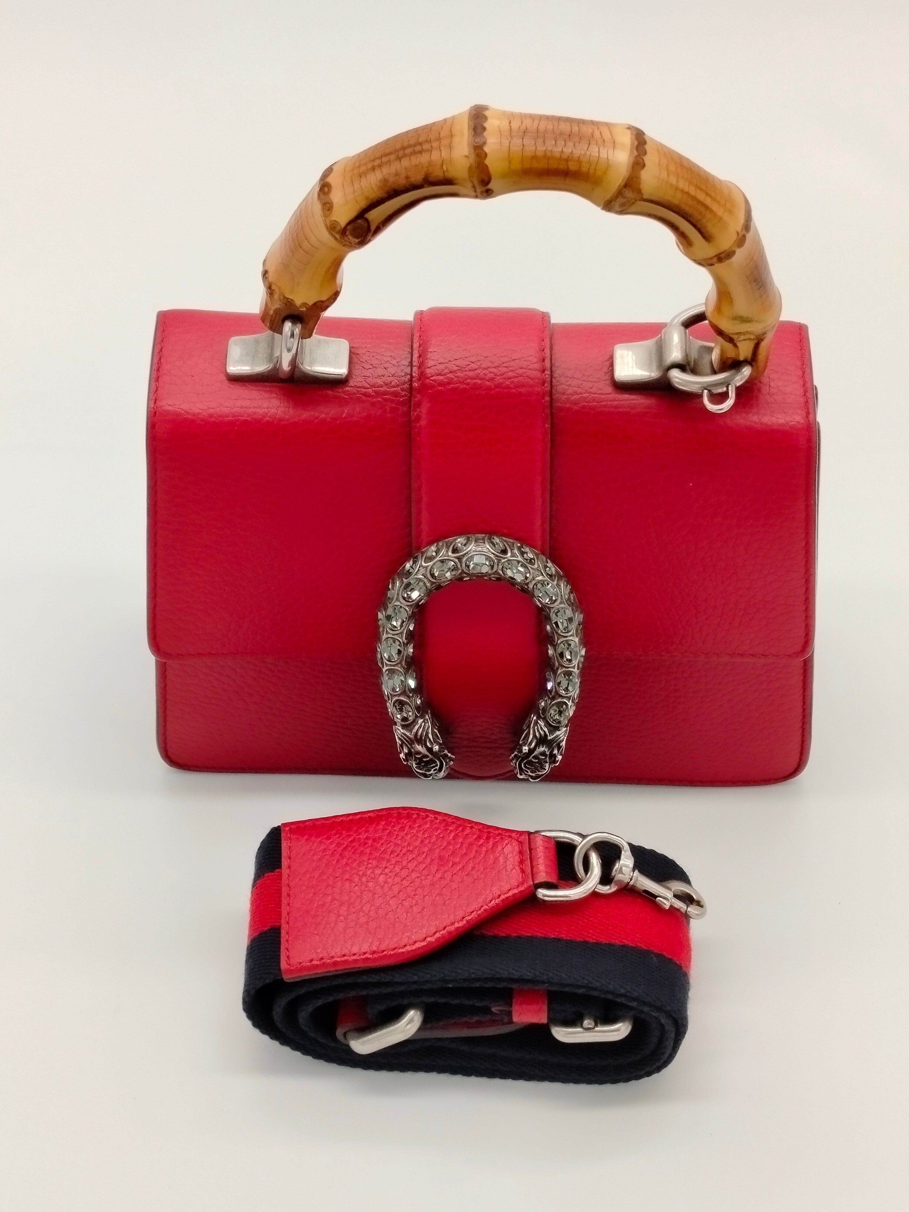 Gucci Dionysus Bamboo Top Handle Bag - '10s
