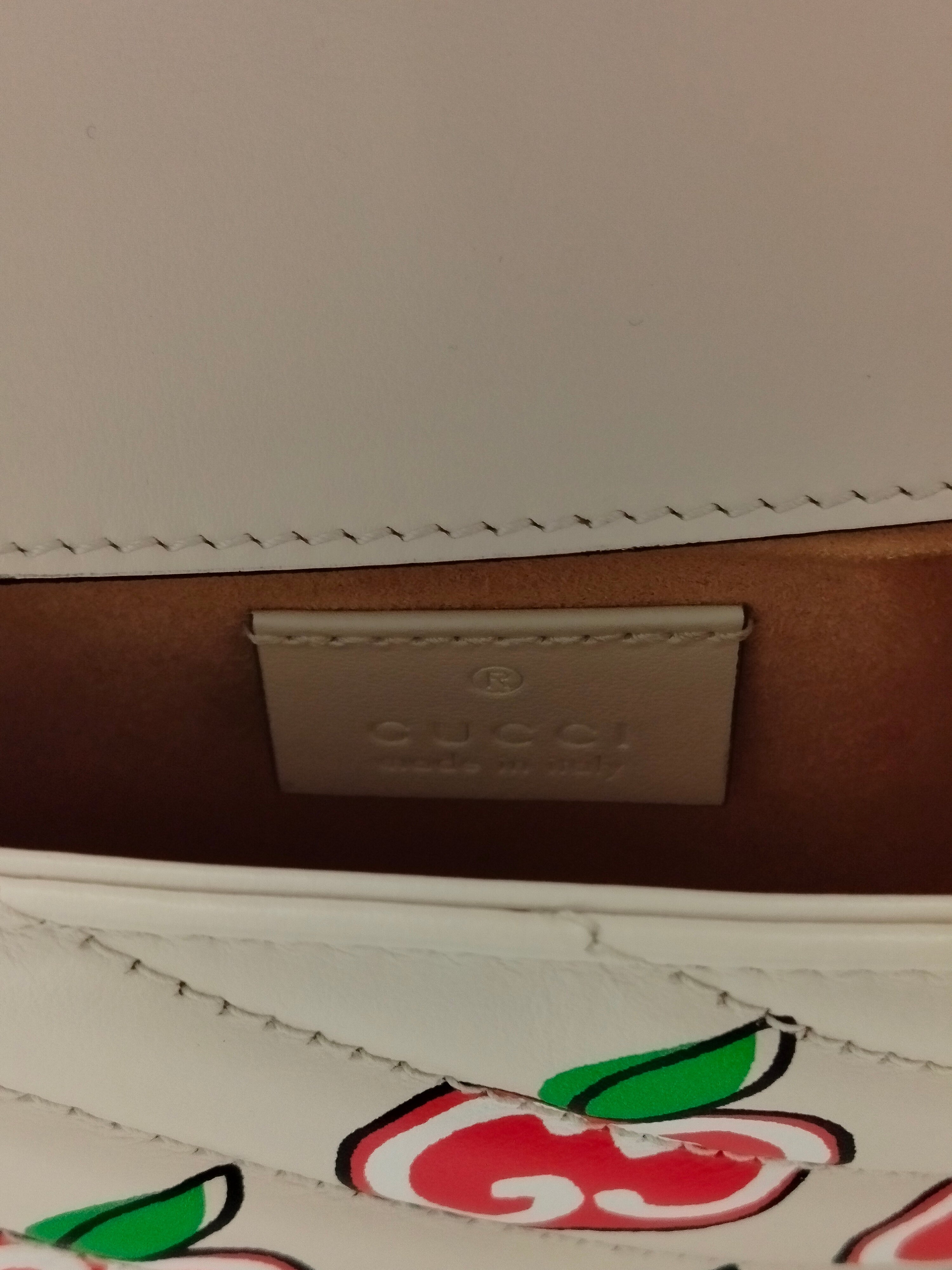 Gucci Apple Monogram Supermini Marmont Bag - '10s
