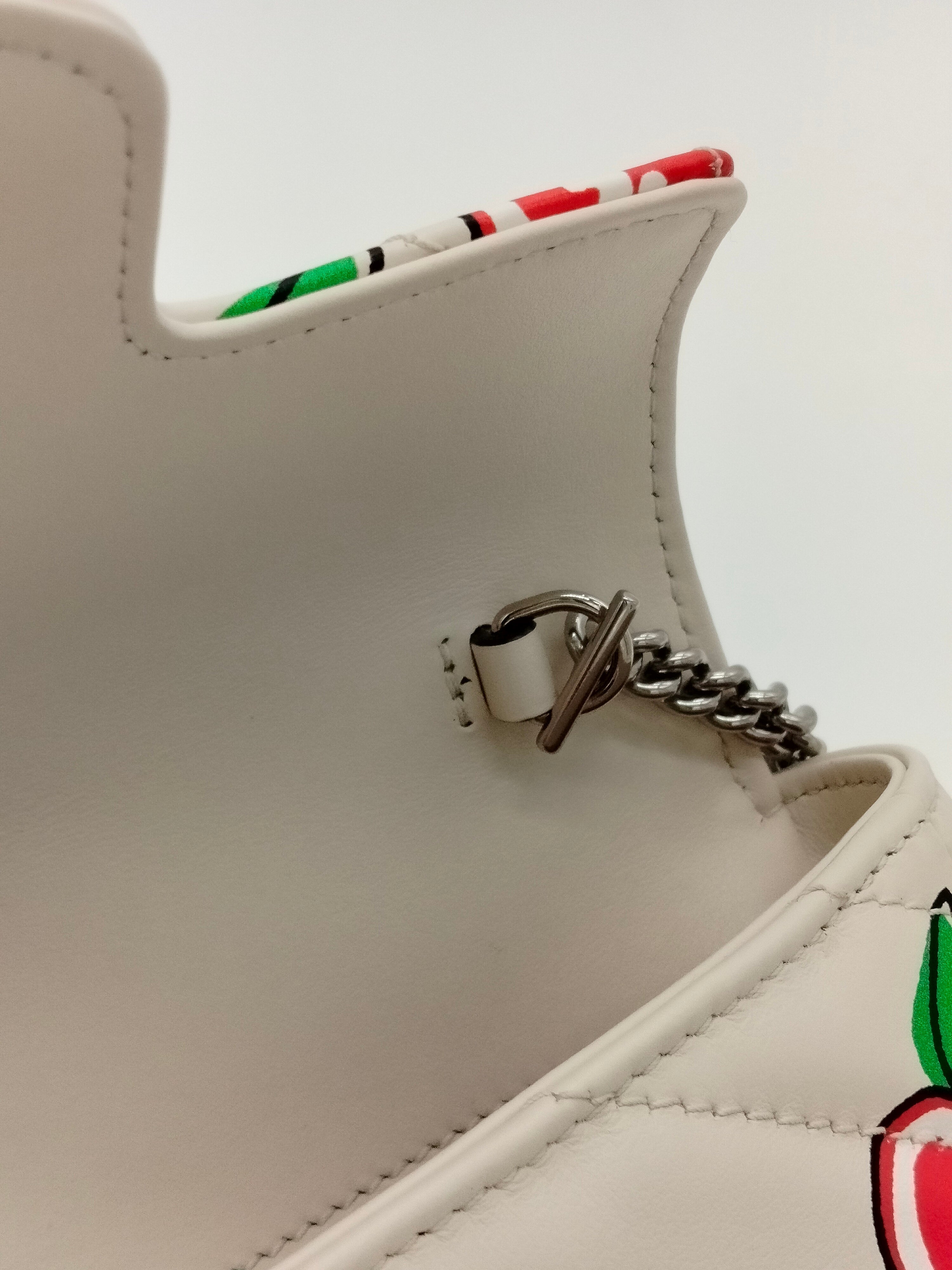 Gucci Apple Monogram Supermini Marmont Bag - '10s