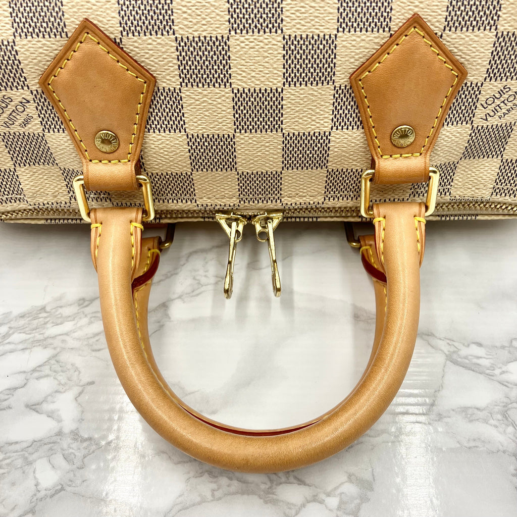 LOUIS VUITTON Azur Speedy 25 Bandouliere