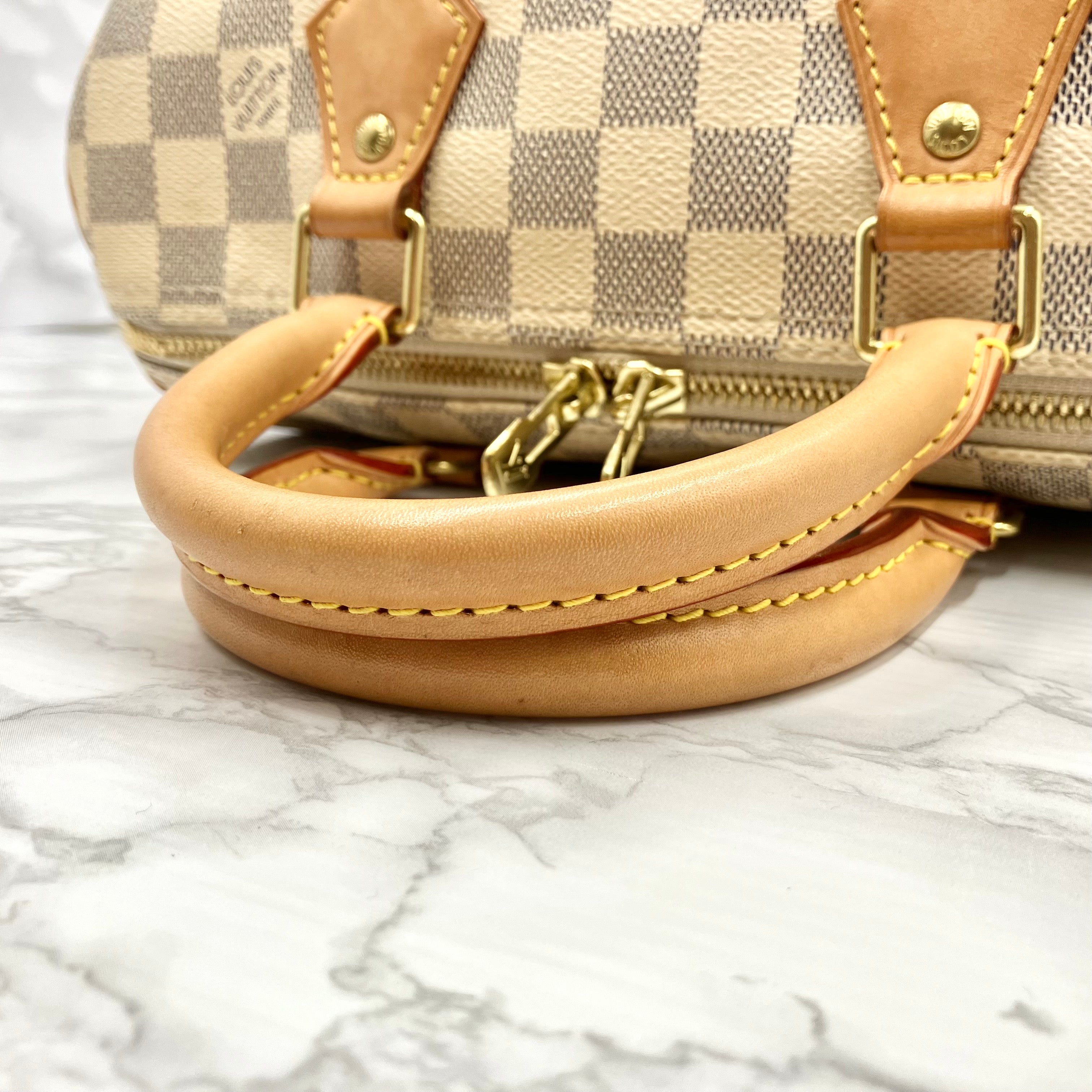 LOUIS VUITTON Azur Speedy 25 Bandouliere