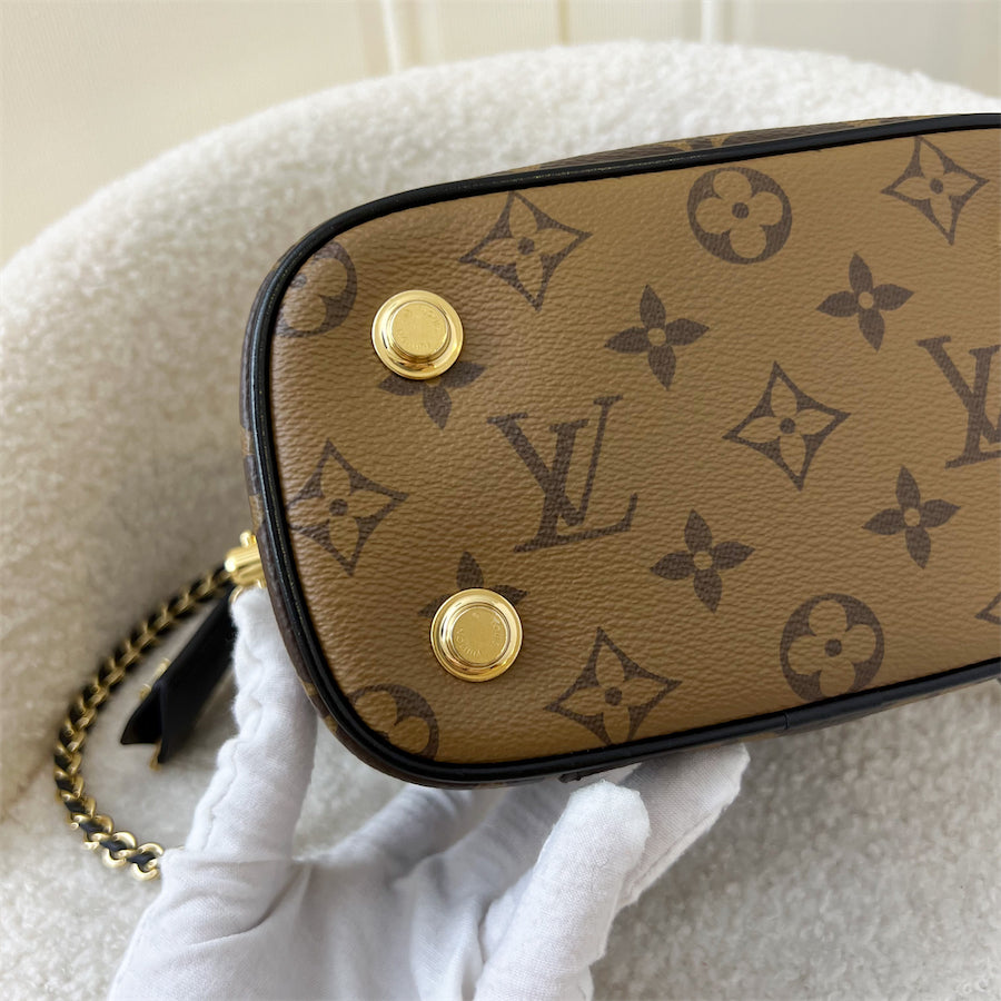 LV Vanity PM in Monogram and Reverse Monogram Canvas GHW