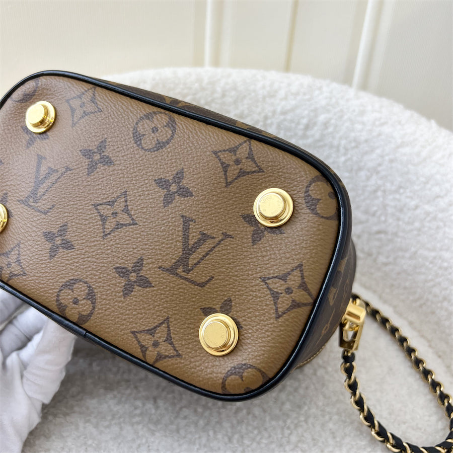 LV Vanity PM in Monogram and Reverse Monogram Canvas GHW