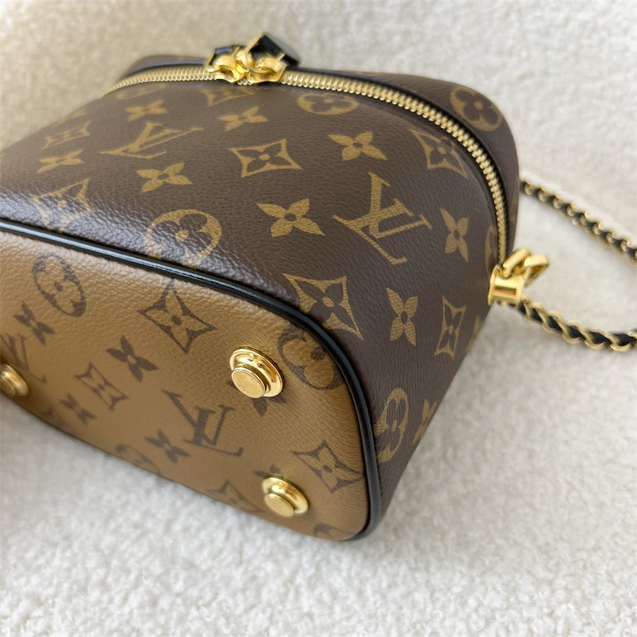 LV Vanity PM in Monogram and Reverse Monogram Canvas GHW