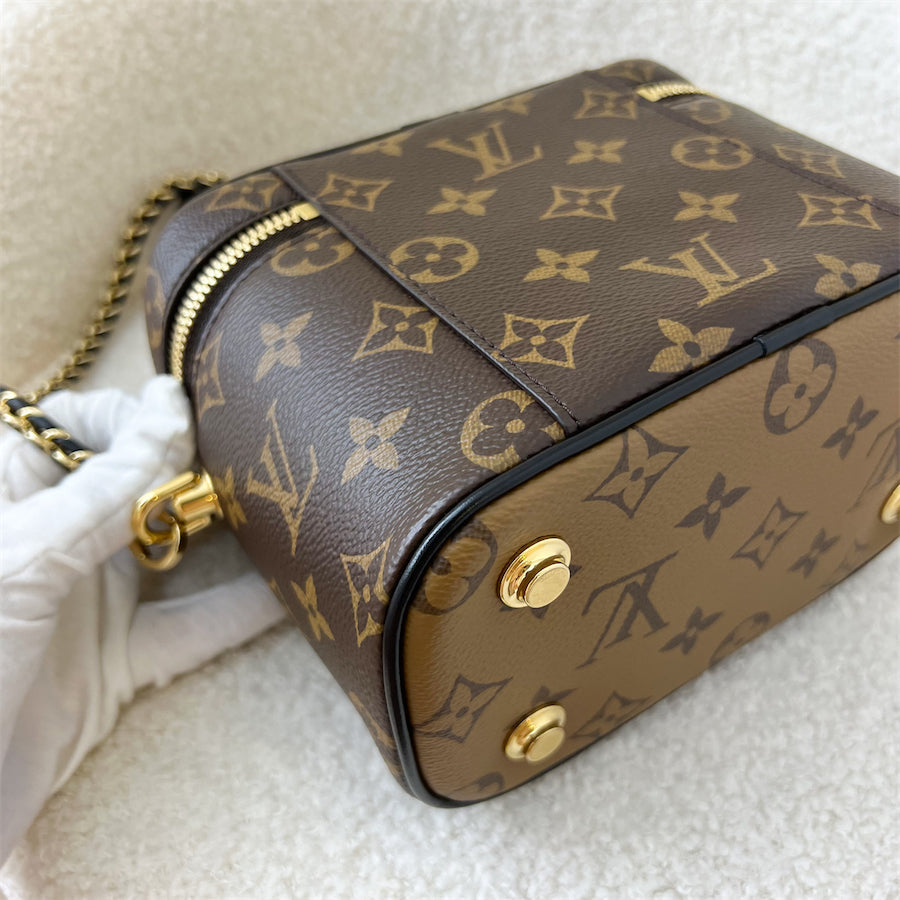 LV Vanity PM in Monogram and Reverse Monogram Canvas GHW