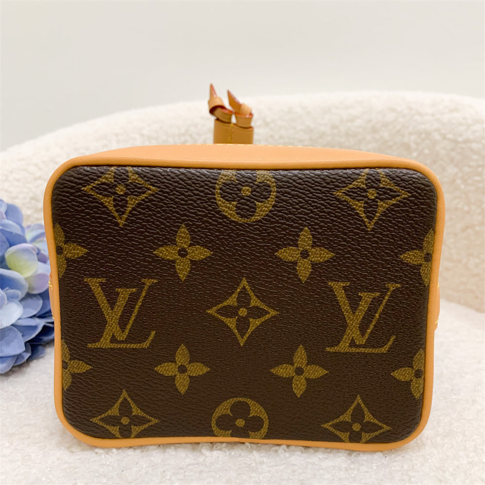 LV Nano Noe in Monogram Canvas GHW