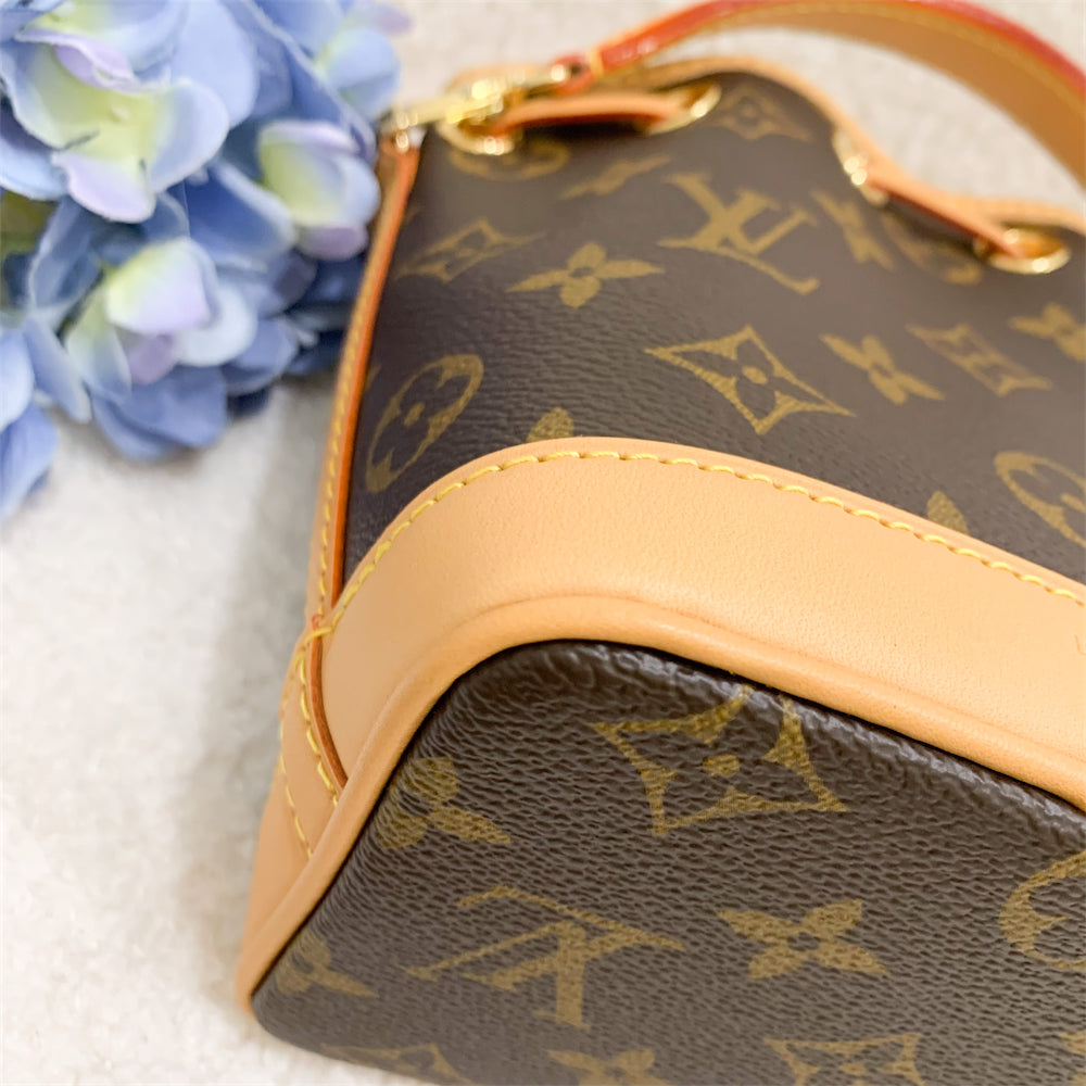LV Nano Noe in Monogram Canvas GHW