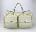 Chanel White Pocket in the City Tote