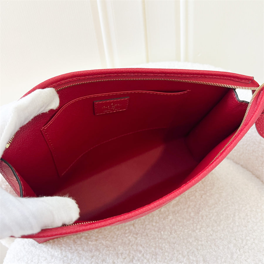 LV Toiletry 26 in Red Empriente Leather GHW