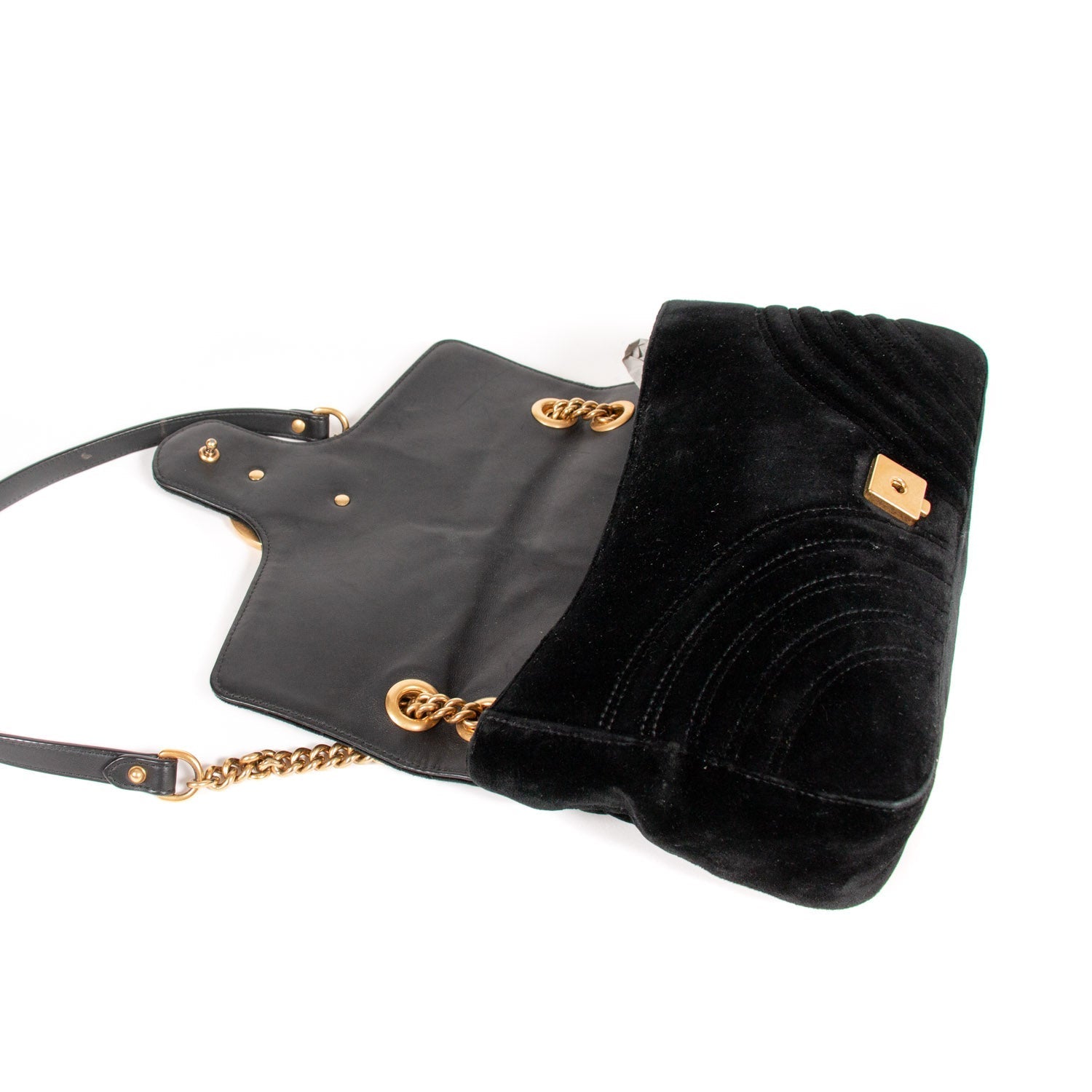Gucci GG Marmont Medium MetalassÃƒÆ’Ã‚Â© Bag