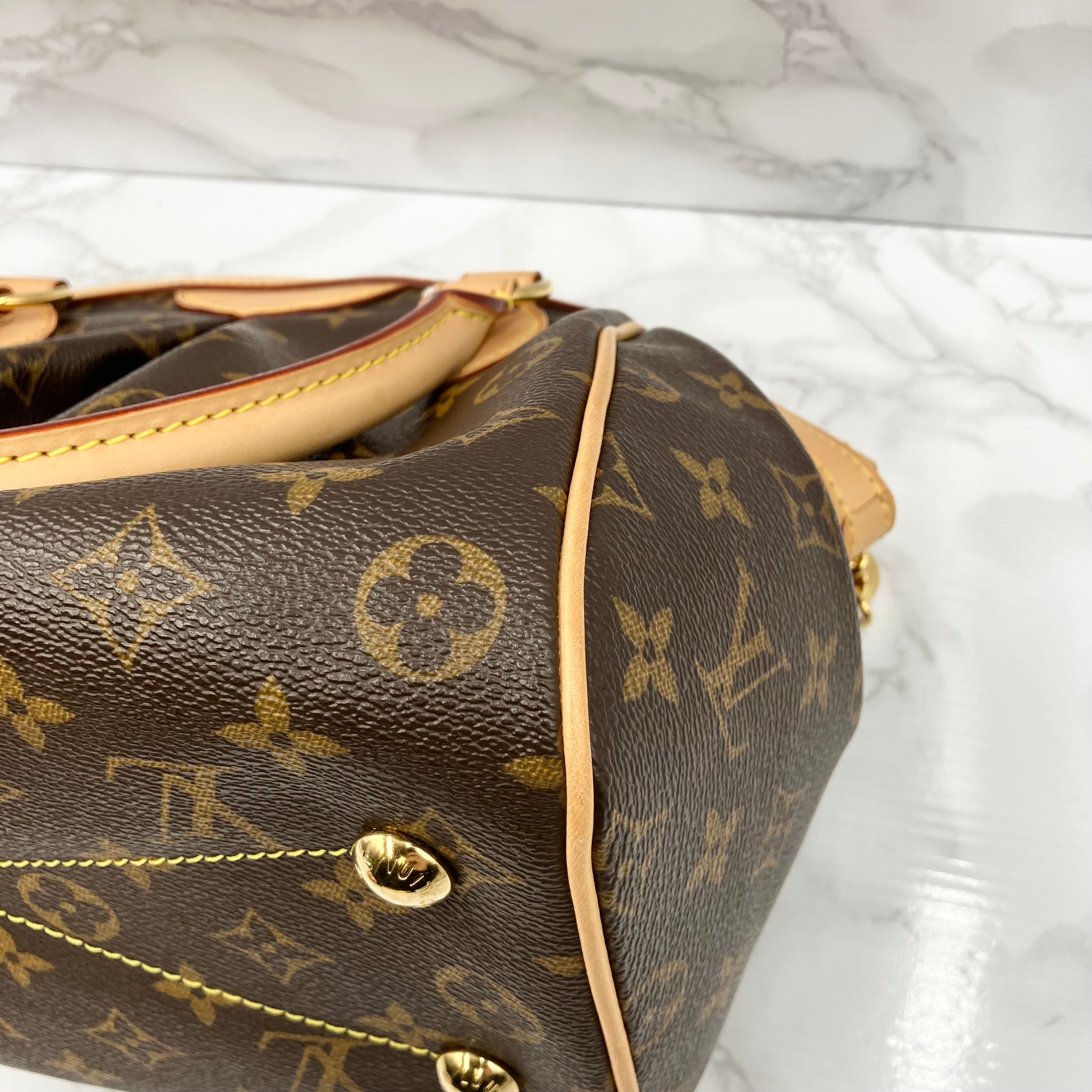 LOUIS VUITTON Monogram Tivoli PM Handbag