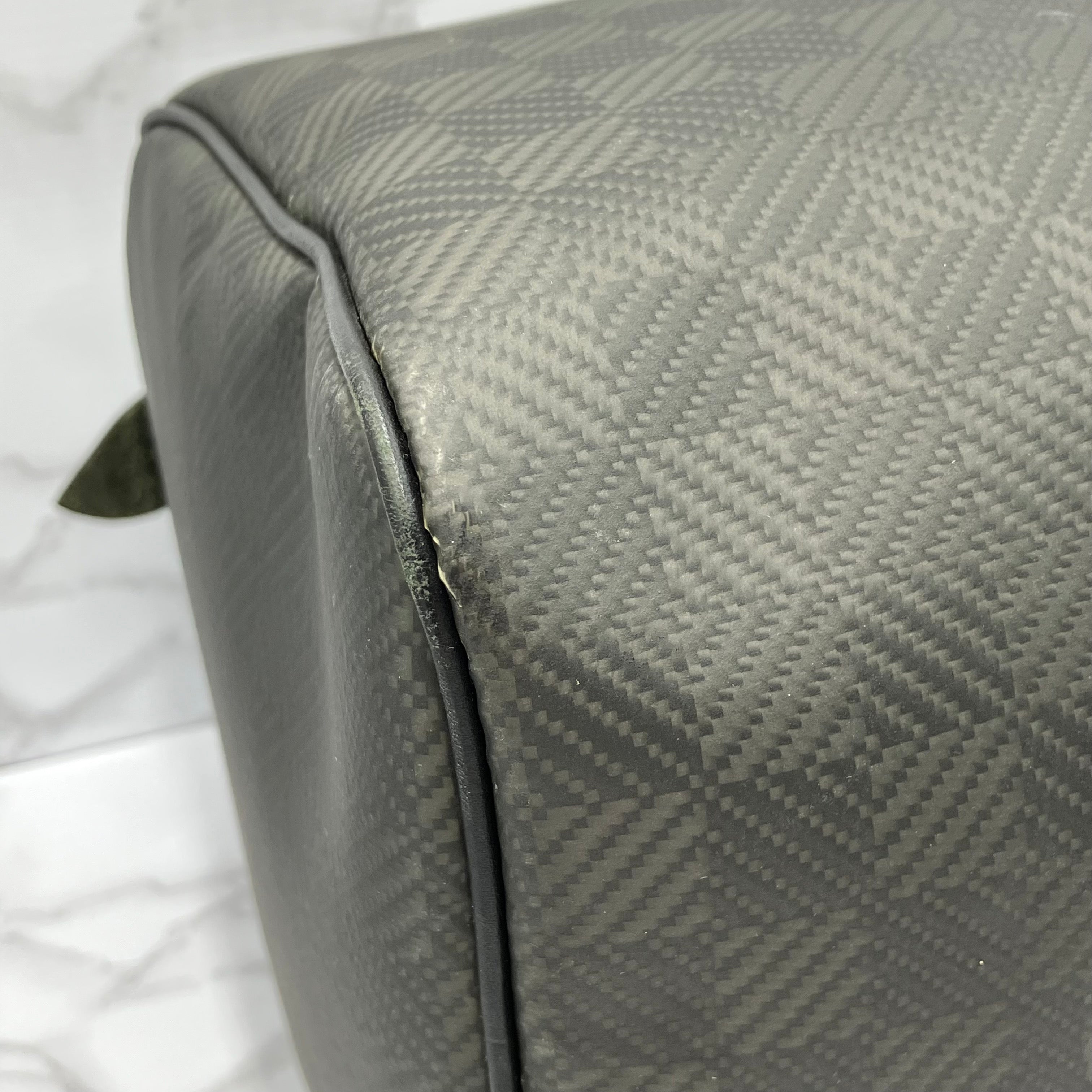 LOUIS VUITTON Keepall 45 Damier Carbon