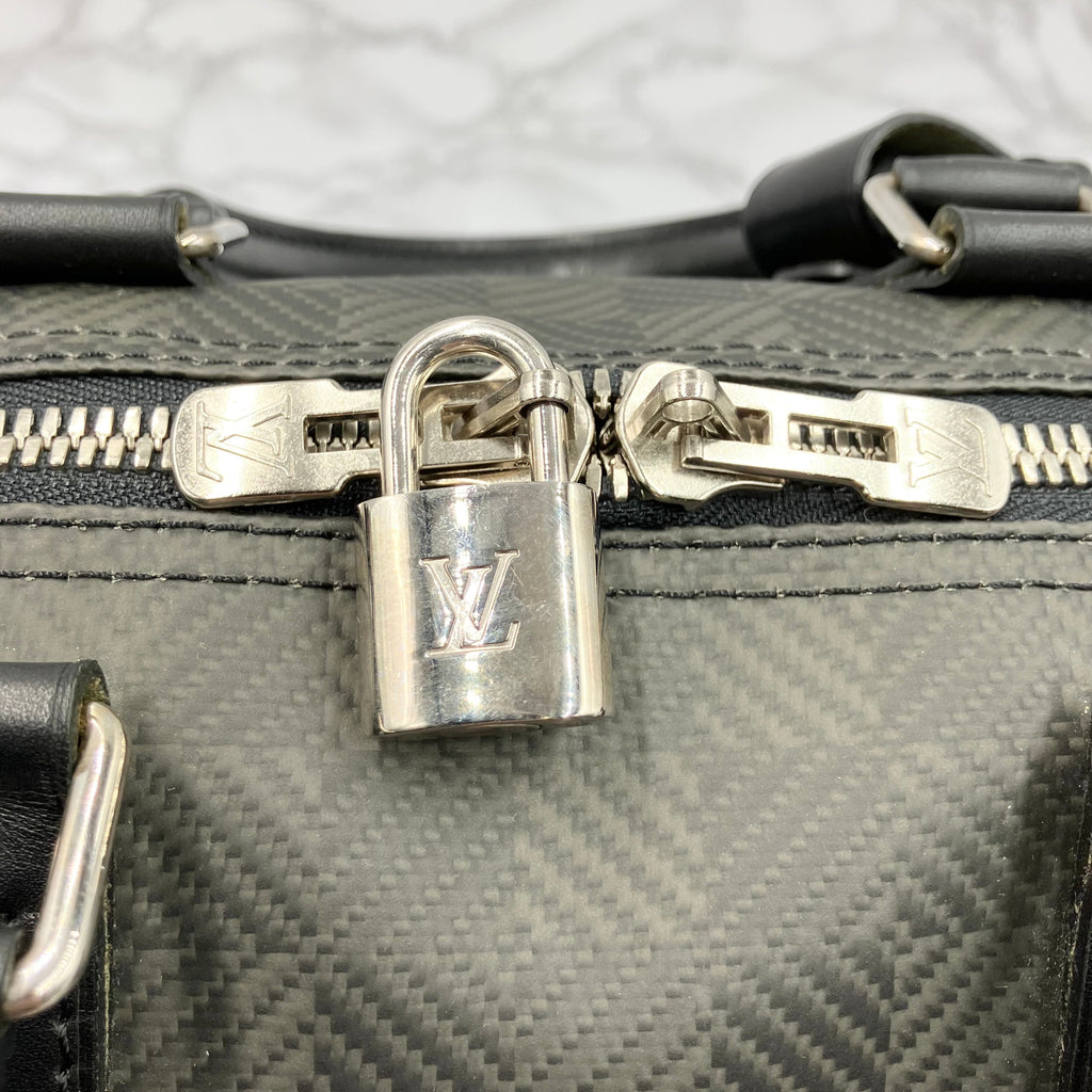 LOUIS VUITTON Keepall 45 Damier Carbon