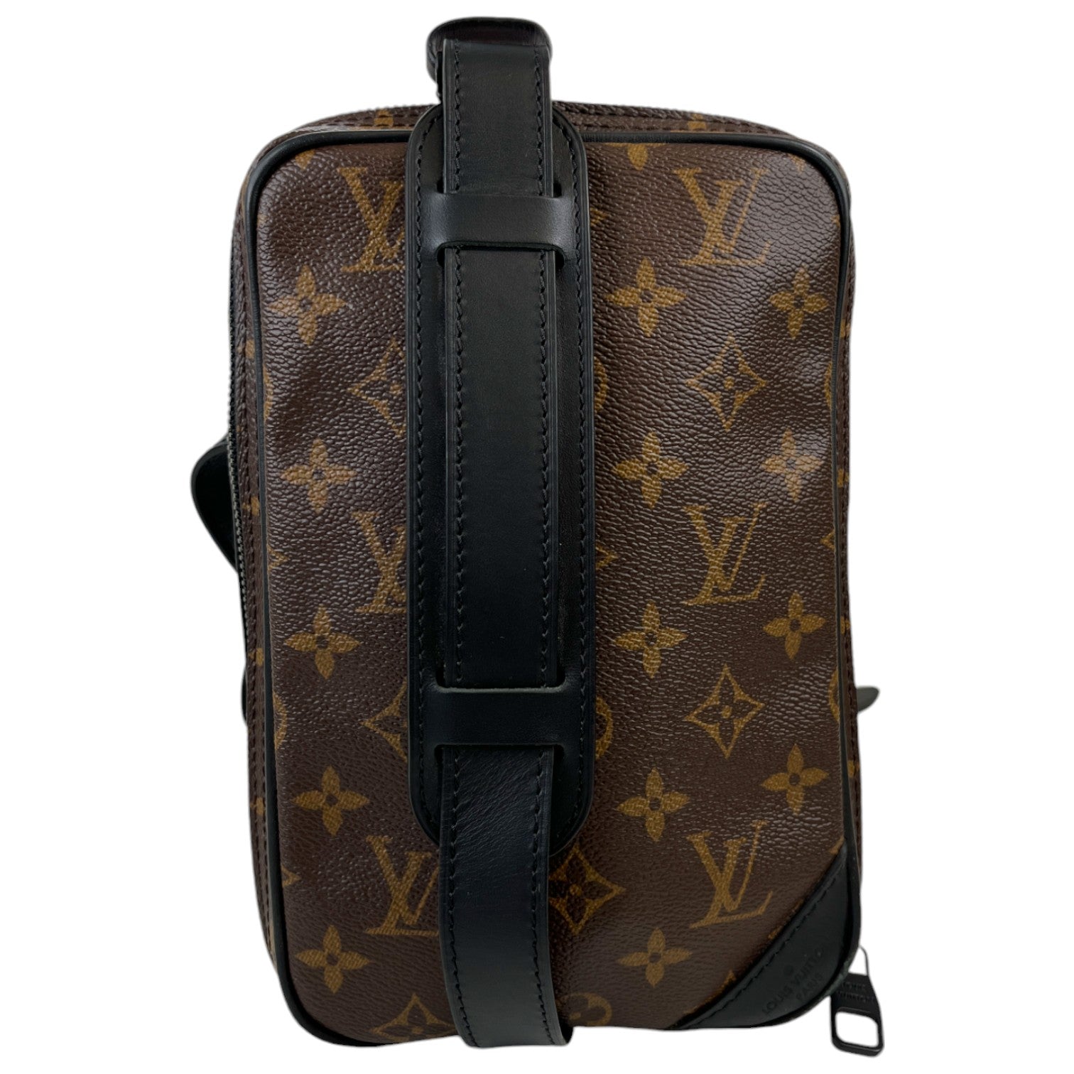 Men's Monogram Utility Bag Brown