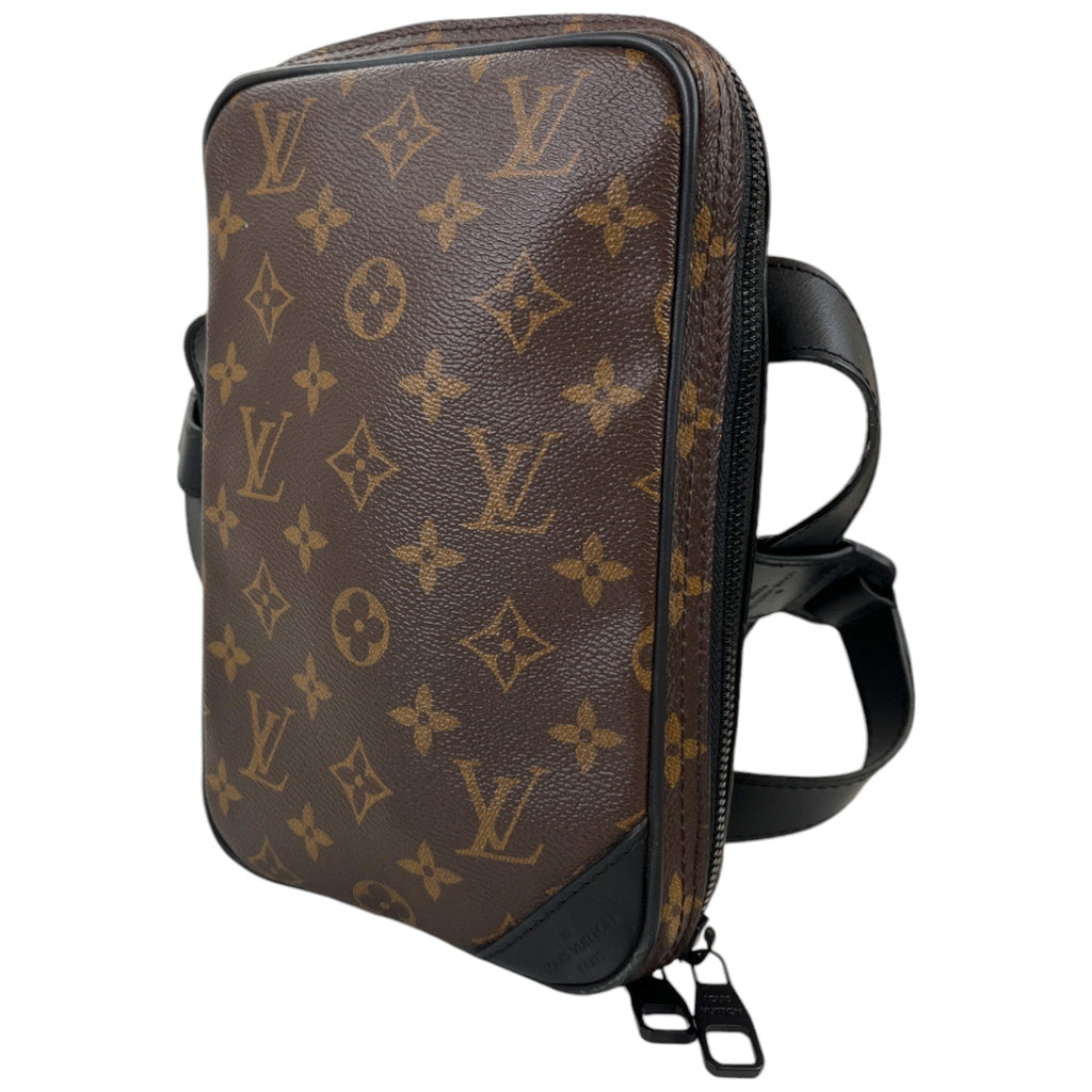 Men's Monogram Utility Bag Brown
