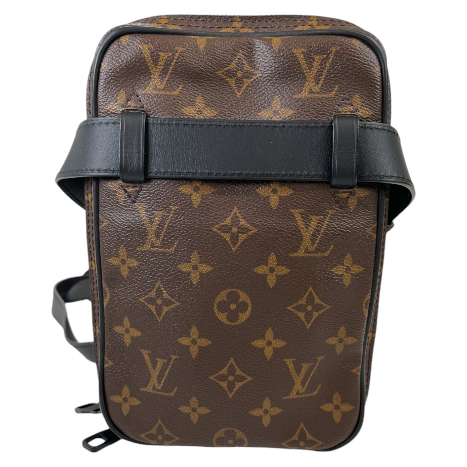 Men's Monogram Utility Bag Brown