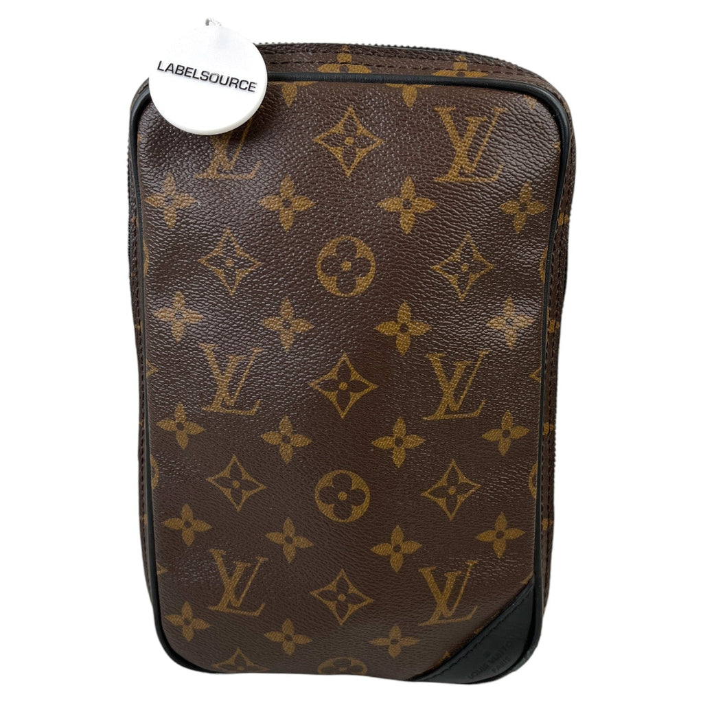 Men's Monogram Utility Bag Brown