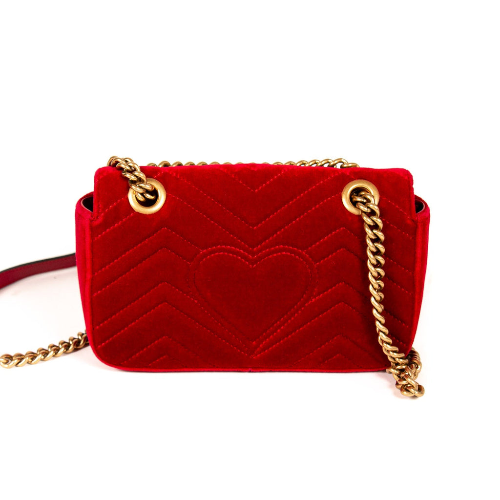 Gucci GG Mini Marmont MatelassÃƒÆ’Ã‚Â© Bag