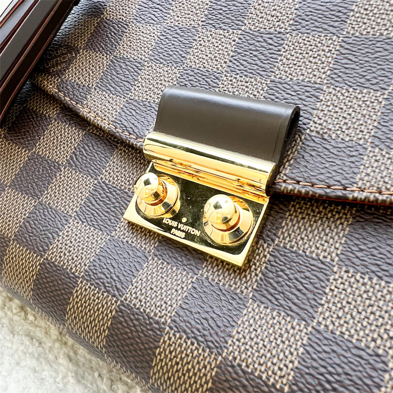 LV Croisette in Damier Ebene Canvas and GHW