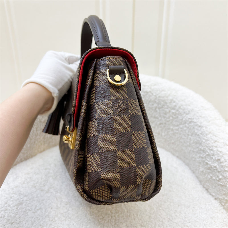LV Croisette in Damier Ebene Canvas and GHW