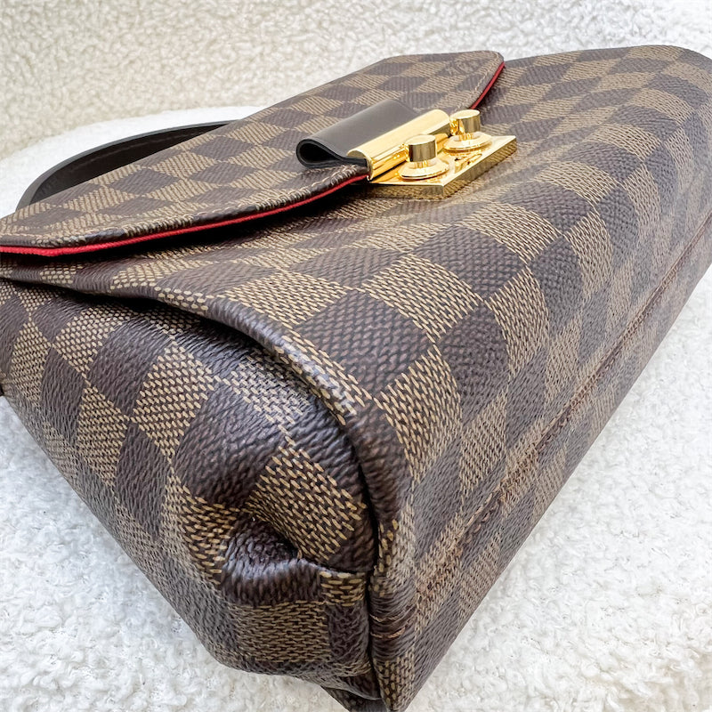 LV Croisette in Damier Ebene Canvas and GHW