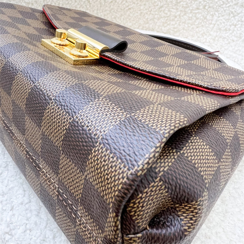 LV Croisette in Damier Ebene Canvas and GHW