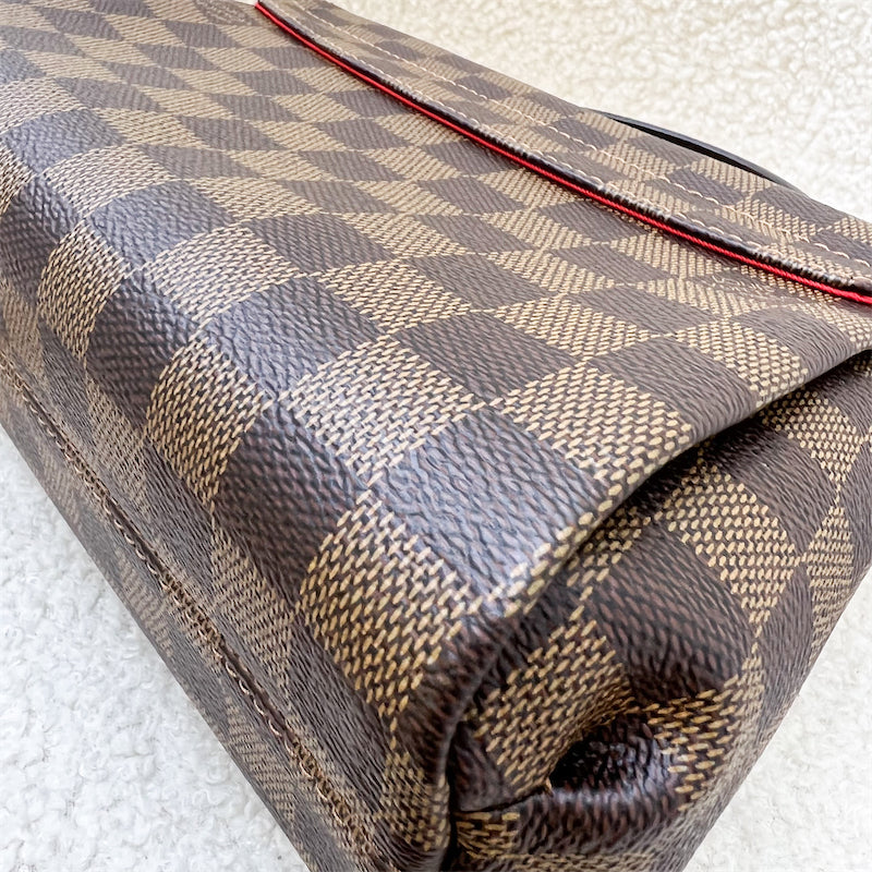 LV Croisette in Damier Ebene Canvas and GHW