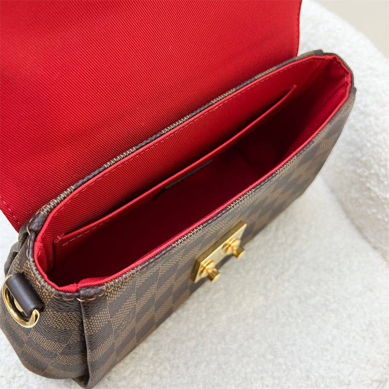 LV Croisette in Damier Ebene Canvas and GHW