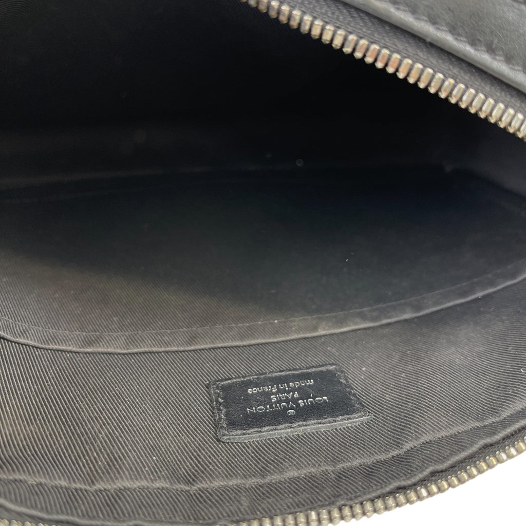 Men's Trio Messenger Damier Messenger Bag Black