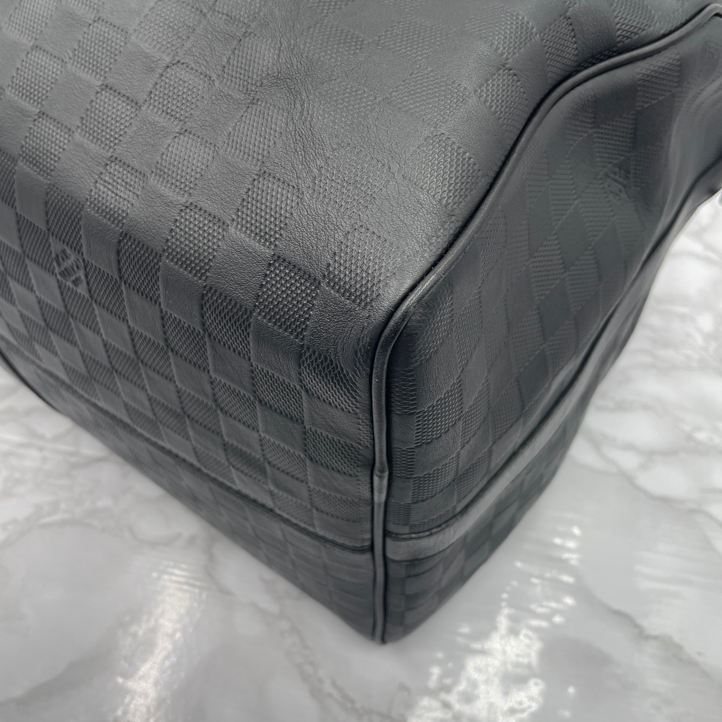 LOUIS VUITTON Damier Infini Keepall 55 Bandouliere