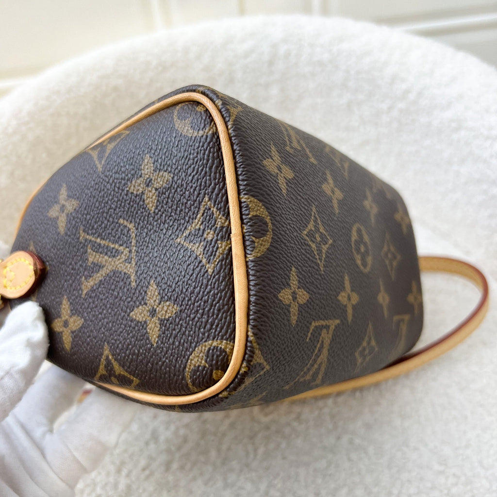 LV Nano Speedy in Monogram Canvas and GHW