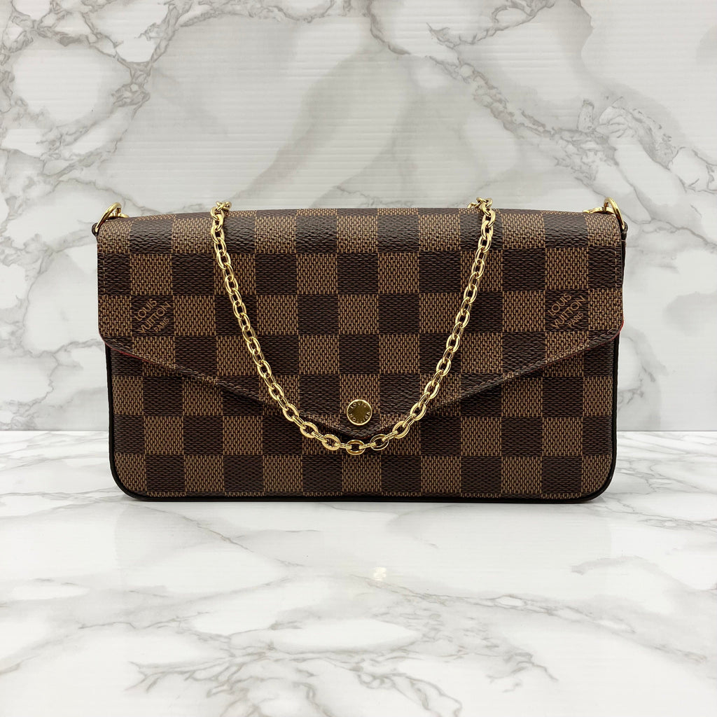 LOUIS VUITTON Damier Felicie RFID
