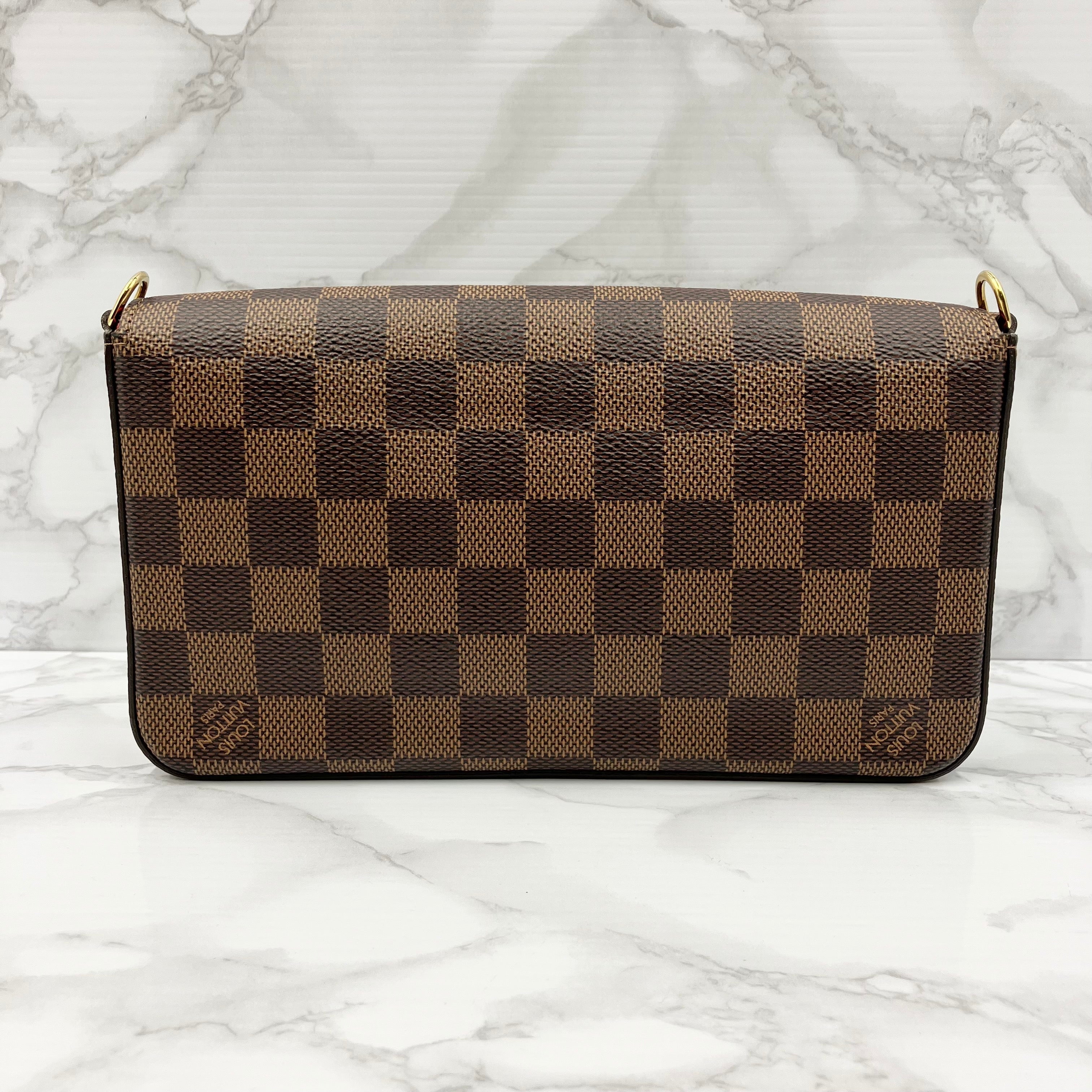 LOUIS VUITTON Damier Felicie RFID