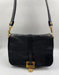 CÃƒÆ’Ã‚Â©line leather and suede crossbody