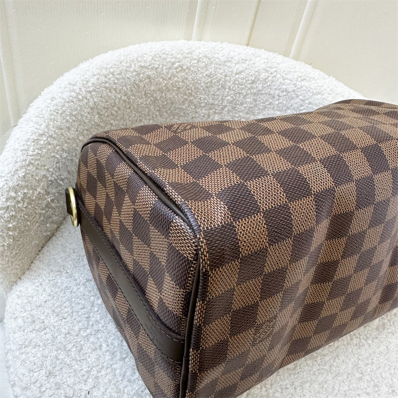 LV Speedy 25 Bandouliere in Damier Ebene Canvas GHW