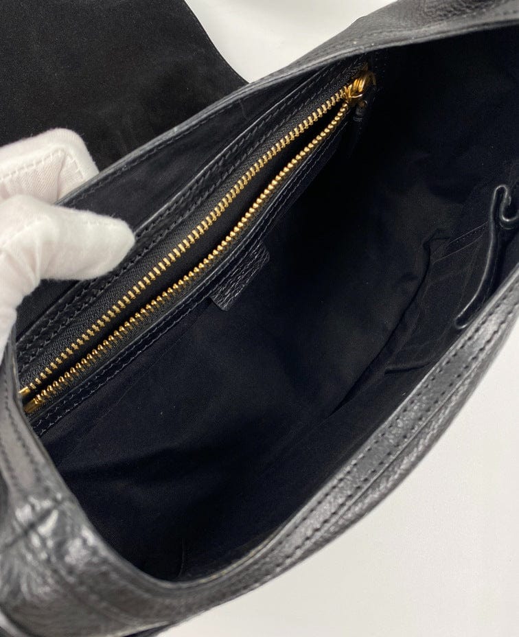 CÃƒÆ’Ã‚Â©line leather and suede crossbody