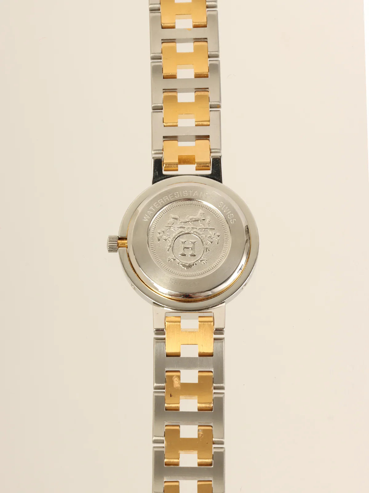 HERMES Clipper Silver/Gold