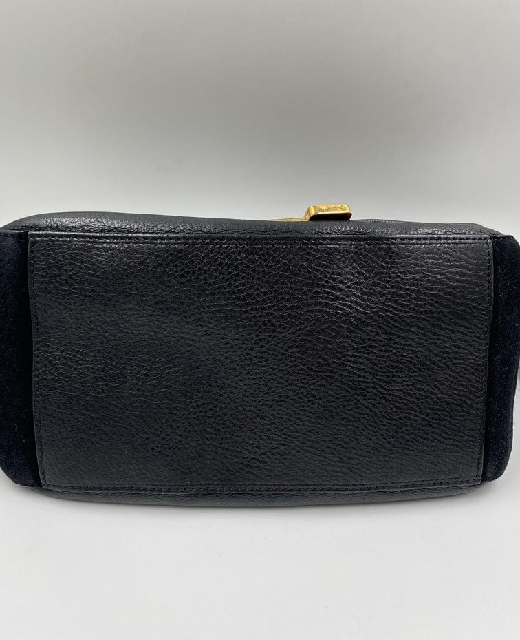 CÃƒÆ’Ã‚Â©line leather and suede crossbody