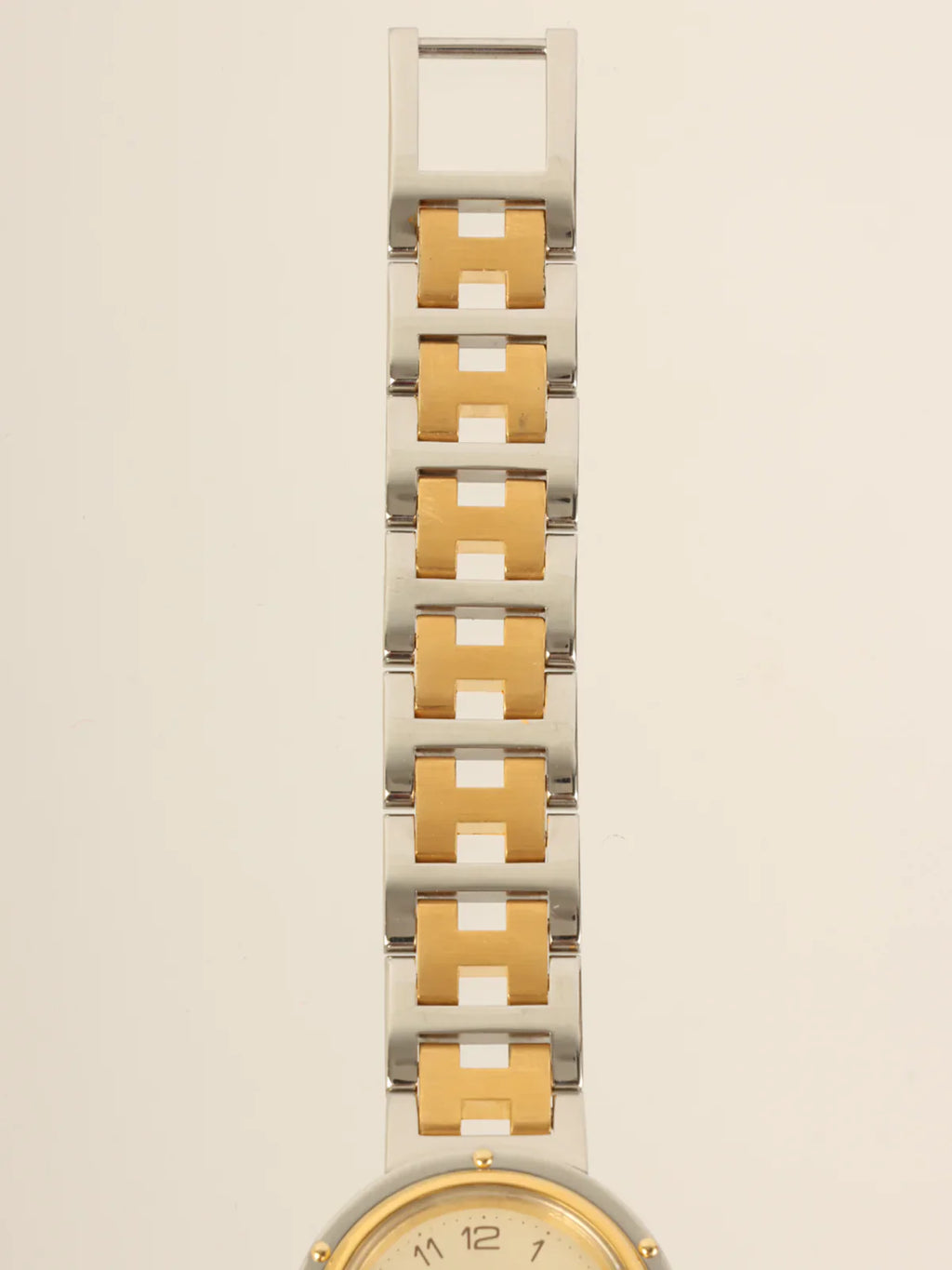 HERMES Clipper Silver/Gold