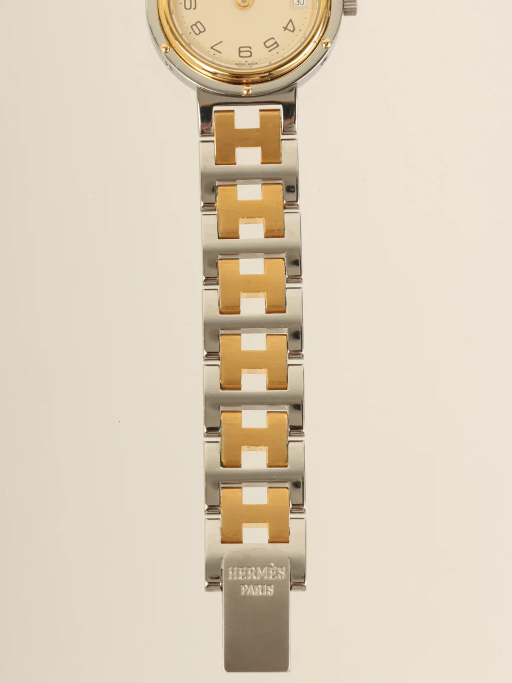 HERMES Clipper Silver/Gold