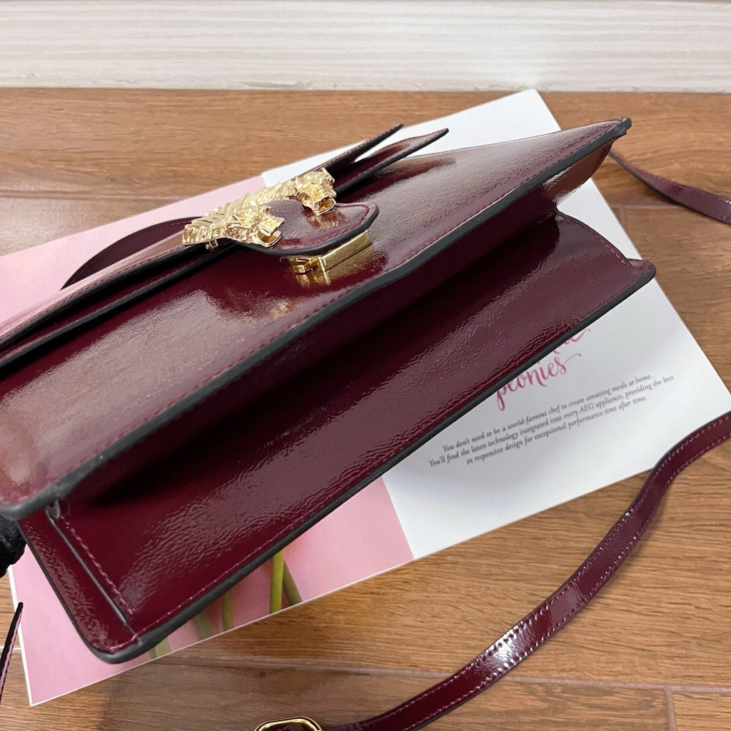 GC704 Dionysus Medium Top Handle Bag / 11.4"W x 7.8"H x 4"D